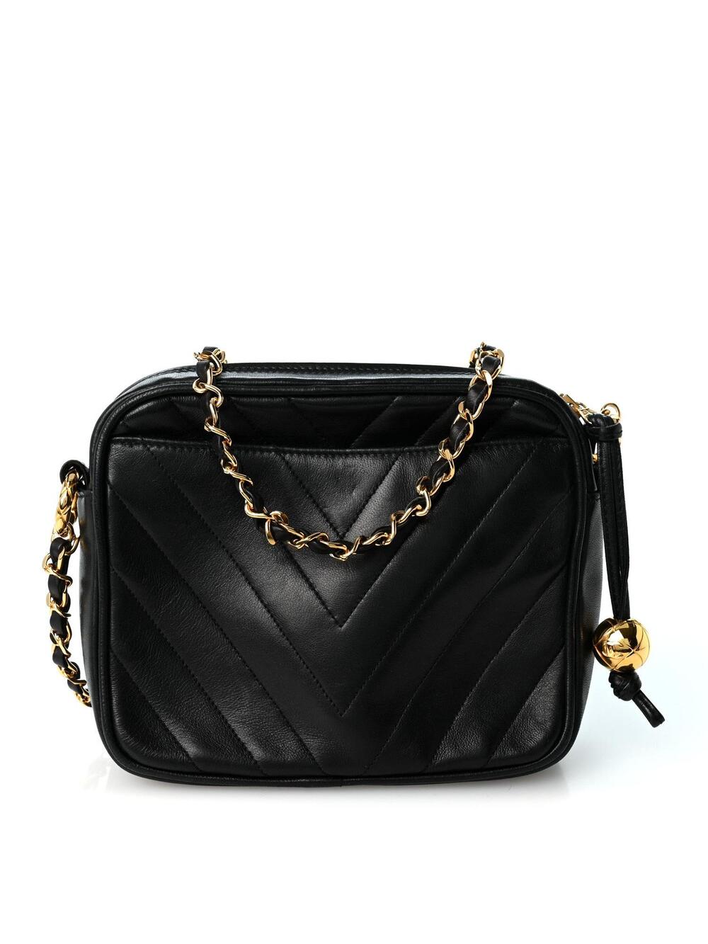 Chanel Lambskin Chevron Quilted Small #347376C10B